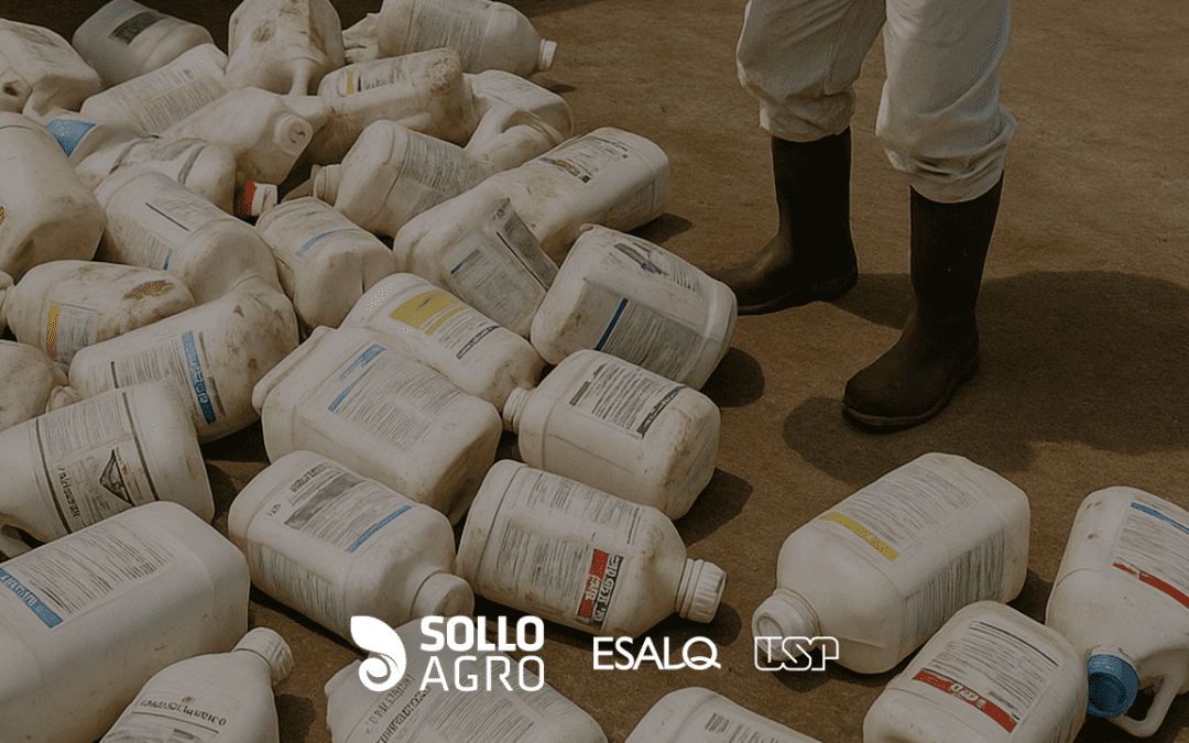 O que acontece com as embalagens agrícolas depois do uso?